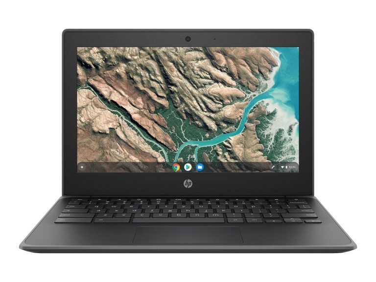 HP Chromebook 11 G8 EE 11.6" Rugged Laptop - Celeron N4020 - 4GB RAM - 16GB eMMC - Chalkboard Gray